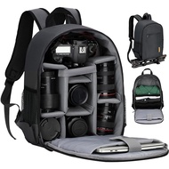 Camera Bag Lightweight Compact with Ample Capacity Tripod Storage Camera Backpack with Rain Cover Camera Rucksack Camera Case DSLR Camera Drone Bag Daily Use Bag Black TBS [Japan Product][日本产品]