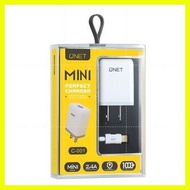 ♞,♘,♙Cell phone charger QNET C-001 Fast Charging Mini Perfect Charger 2.4A