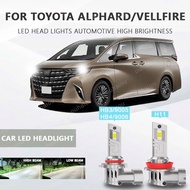 FOR TOYOTA Alphard/Vellfire Car LED Headlight eadlight  H8 H11 HB3 9005 HB4 9006 Super bright LED ca