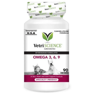((Omega 3, 6, 9)) 深海魚油369 貓狗適用 90粒 {新舊包裝隨機}