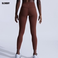 Slenddy Pamela Yoga Pants High Waist Womens Sports Fitness Nine Points Lyocell Fabric Quick Dry Brea