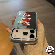 Cute Christmas Bear Mirror Phone Case For OPPO A6 GT A5 A5X A5i A2M A3X A3 A3i Plus A2X A2 A1X A1 Pr