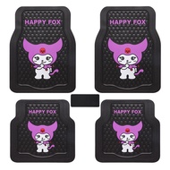 Cute kuromi melody car carpet