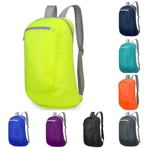 Lightweight Backpack Packable Backpack Foldable Outdoor Folding Backpack Travel Daypack Bag Sports D