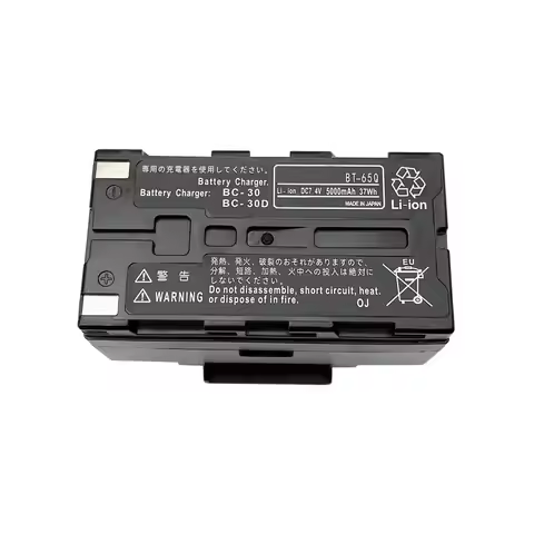 BT-65Q Battery for Topcon BC-30 BC-30D Charger GTS750 720 722 GPT 7500 Total Station
