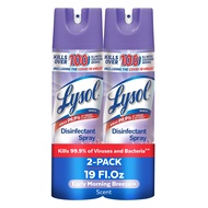 Lysol Disinfectant Spray, Sanitizing And Antibacterial Spray, For Disinfecting And Deodorizing, Earl