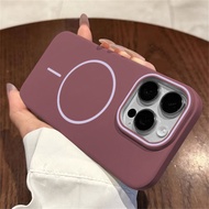 Luxury Ultra Thin Matte Magnetic Phone Case for Samsung Galaxy A55 5G A35 A25 A15 4G A05 A05s A54 A3