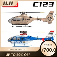 RC ERA C123(EC135) Helicopter 6CH 6-axis Gyro Dual Brushless Motor With Optical Flow Positioning 3D 