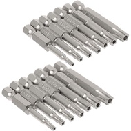 Mesee 5 Point Security Star Torx Screwdriver Bits Set 14Pcs Security Star Torx Screwdriver Bits 5-Po