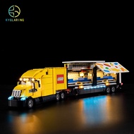 KEYUN | LEGO City 60440 รถบรรทุกสีเหลือง LED Lights