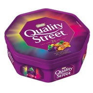 Festive Nestle Quality Street Assorted Chocolate Tub Festive Gift Pack 550g