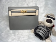 U stamp Hermes Kelly Danse Gris Meyer 0L ghw 積雨雲 灰 Craie 10 羊毛白 金扣 奶油白 奶昔白 J7 Evercolor Bleu Blue Li