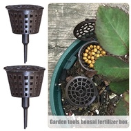 100pcs Fertilizer Box Portable Lid Cover Garden Backyard Bonsai Plant Planters Placing Organic Basket Case