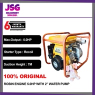 *❴Ready stock❵ 1000% Original ROBIN Engine 5.0HP  with 2" water pump / HONDA Engine 5.5HP with 2" wa