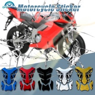 OPENMALL 3D PVC Motorcycle Fuel Oil Tank Pad Soft Anti-collision Anti-scratch Decal Protector Cover 