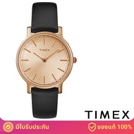 Timex TW2R91700 Metropolitan นาฬิกาข้อมือผู้หญิง สีดำ