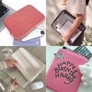 Cute Laptop Sleeve Tablet Carry Case 11 13 15 Inch Cover for Macbook Ipad Pro 11 12.9 Air 4 Xiaomi Mi Pad5 Laptop Bag Organizer