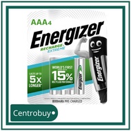 Energizer Extreme Battery Recharge Aaa A3 4-800Mah Recharge Battery