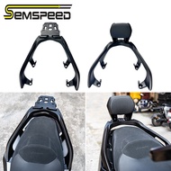 【SEMSPEED】For YAMAHA XMAX 300 250 V1 V2 2018-2024 Motorcycle Rear Luggage Passenger Backrest Cargo Box Carrier Support
