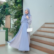 Baju Gamis Terbaru 2021 Wanita Dress Cantik Elegan Pesta Best Seller
