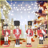 [YoyoyocfMY] 4Pcs Christmas Nutcracker Hanging Decor Collectible Reusable Xmas Tree Decor