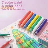 [LuckybabyS] 35Pcs Squeegee Art Kids Paint Kit, DIY Material Magic Reveal Rainbow Scratch Art new