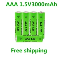 Battery 3A/2A 1.5V ถ่านชาร์จ 1.5V AAA/AA 3000mAh ที่มีคุณภาพสูง ชาร์จได้5000ครั้ง!