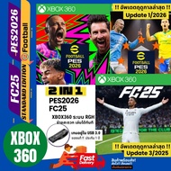 Xbox360 Football Game RGH PES2026 Winning System Last Updated And FC25 FIFA25 Fifa Latest Updates 09