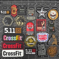 511 Velcro Badge Tactical Vest PVC Armband Decorative Cloth Sticker Velcro Patch Armband Set Detacha