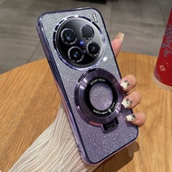 Vivo เคส X200 Pro สำหรับ Vivo X200 X100 X100S Pro X100Pro X200Pro 5G เคสโทรศัพท์เนื้อนิ่มมีกากเพชรโป