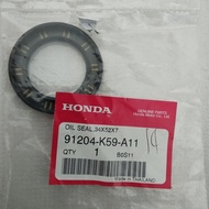 HONDA CLICK 125/150 PCX150 ADV150 AIRBLADE TRANSMISSION OIL SEAL 34X52X7 91204-K59-A11