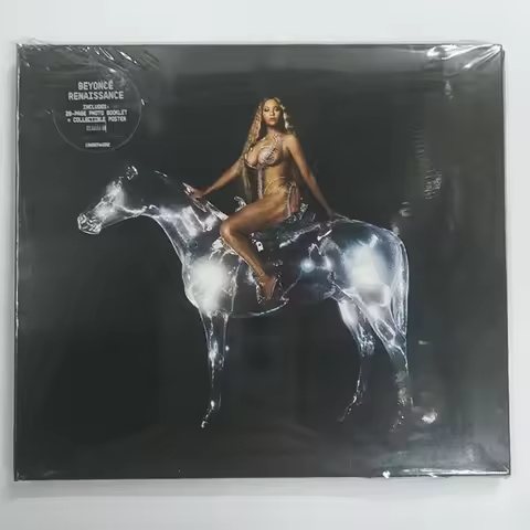 Beyonce Renaissance Cuff It Album CD Western Disco Pop Music Collection
