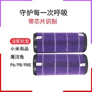 Suitable for Xiaomi Youpin Mojie Rabbit P8S Car Purifier Filter Element PM2.5 Filter Element Chip Id