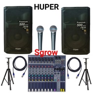 Paket Sound Sistem Outdoor HUPER 15 Inch JS10