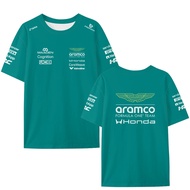 2026 Aston Martin Team Racing Men T-shirt Racer Fernando Alonso 14 Fans Summer Sportwear Tops