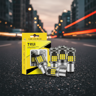 Yirui 2pcs Anti-flicker LED Canbus Turn Signal Light No Strobe 1156 1157 7440 7443 with Fan Brake Ta