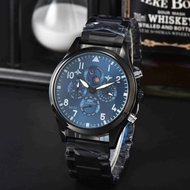Iwc yy New Style Quartz Movement Wrist Watch Stainless Steel Strap Fashion Waterproof Casual Durable Watch