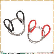 dinghingxi1 2 Pcs PVC Pipe Cable Saw Stainless Steel Wire Saw Hand Pocket String Rope Saw Emergency 
