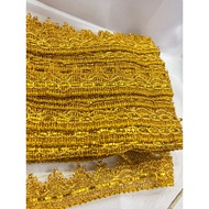 Gold Lace 444/Gold Lace K444/Embroidered Lace/Decorative Lace