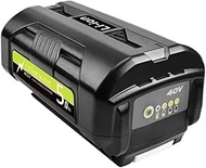 Gcxvyuot 40V 6.0Ah Rechargeable Battery Compatible with Ryobi power tool Series RY40502 RY40200 OP40