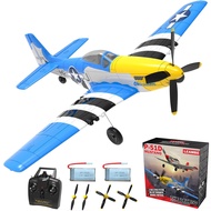 LEAMBE RC Plane 4 Channel Remote Control Airplane with 3 Modes - Ready to Fly Upgrade P51 Mustang RC