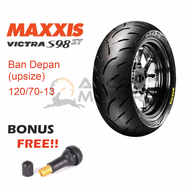 Maxxis Victra S98 Ban Belakang All Nmax 140/70-13 Tubeless Scooter Matic FREE!! Bonus Pentil