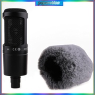 POP Microphone Furry Windscreen Muff Microphone Wind Cover For AT2020 Microphone