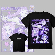 Madface KPop Demon Hunters HUNTR/X BLACK Kpop Anime Graphic Shirt Top movies 2025