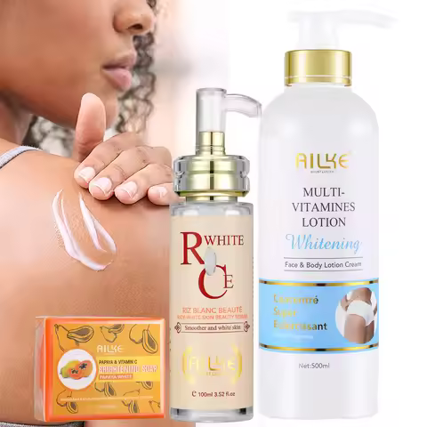 AILKE Multivitamin Whitening Skincare For Women, Moisturizing, Remove Dark Spots, Melanin, Hyperpigm