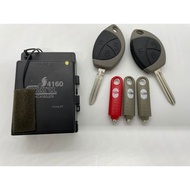 Cobra Alarm 4160 Box C/W 1 red master key 2 grey key 2 remote for Toyota Vios Hilux Fortuner Innova