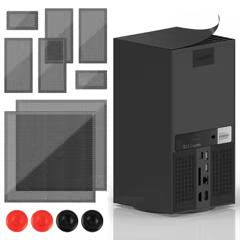 Dust Filter Cover Compatible with Xbox Series X Gaming Console Cooling Fan Filter Dustproof Cover Ac