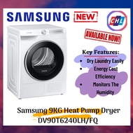 Samsung (SEND BY LORRY + AUTHORISED DEALER ) 9KG Heat Pump Dryer DV90T6240LH