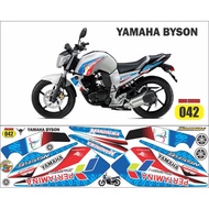 BYSON STRIPING OLD BYSON DECAL STOCK/ OLD BYSON 150 STICKER/ BYSON MANDALIKA STICKER/
