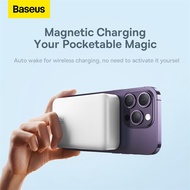 Baseus Power Bank 20W 20000mAh Mini Wireless Fast Charge with Auto-wake Powerbank